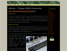 Tablet Screenshot of edrum.info